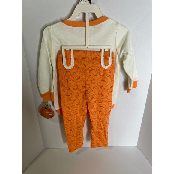 NWT Chick Pea Baby‎ Halloween Pumpkin Set Size 18M - Picture 13 of 13